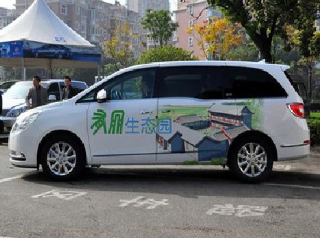 湘潭户外车贴喷绘如何保持效果?